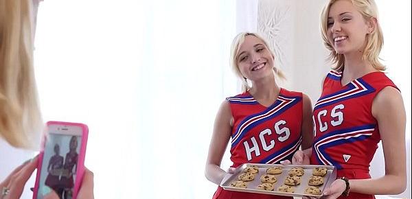  Lesbian cheerleaders make special cookies - Eliza Jane, Lena Paul